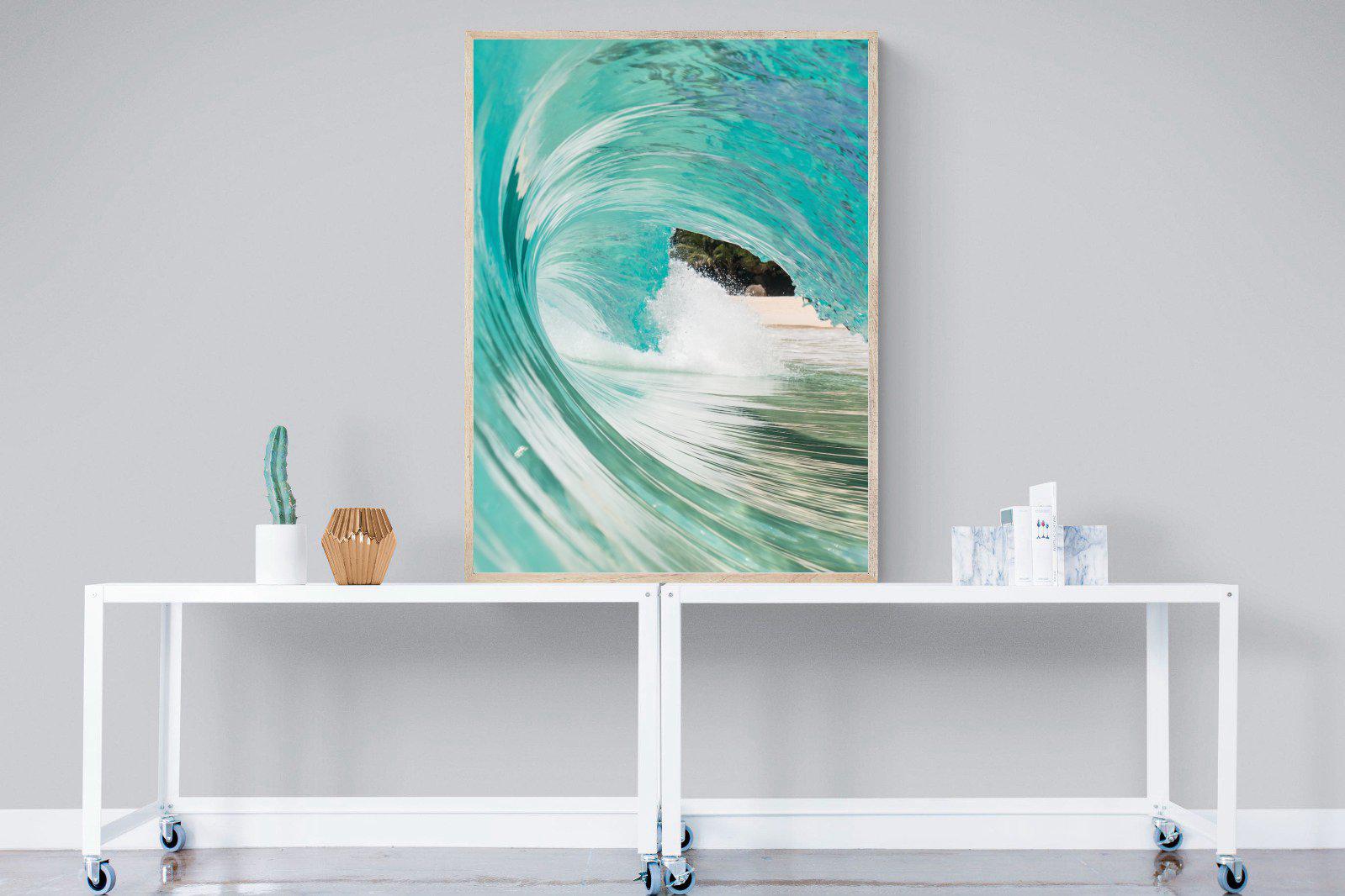 Heart of the Wave-Wall_Art-90 x 120cm-Mounted Canvas-Wood-Pixalot