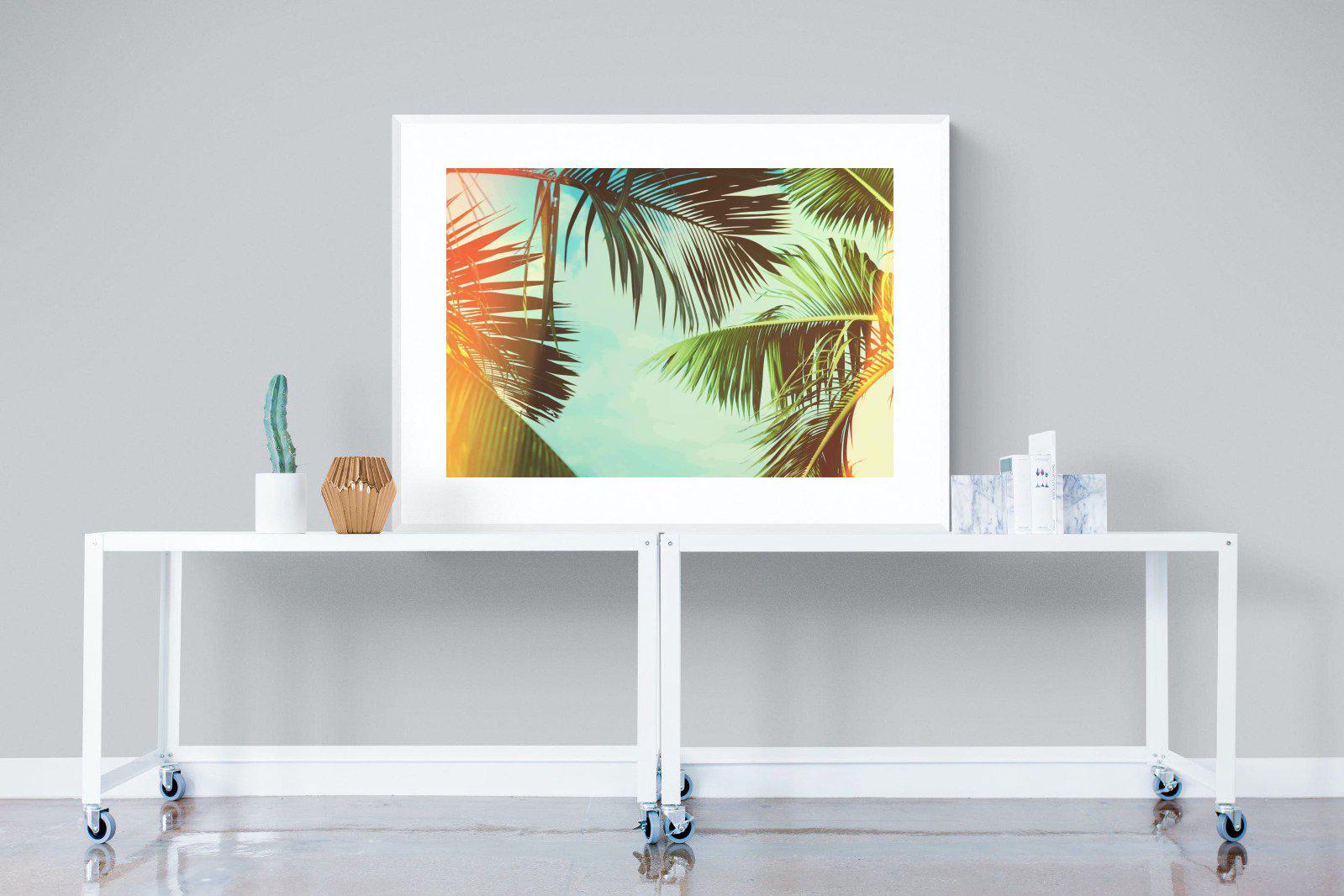 Heat-Wall_Art-120 x 90cm-Framed Print-White-Pixalot
