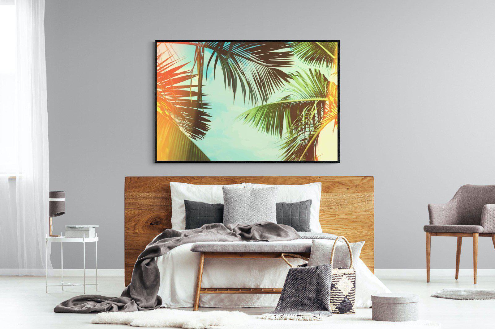 Heat-Wall_Art-150 x 100cm-Mounted Canvas-Black-Pixalot