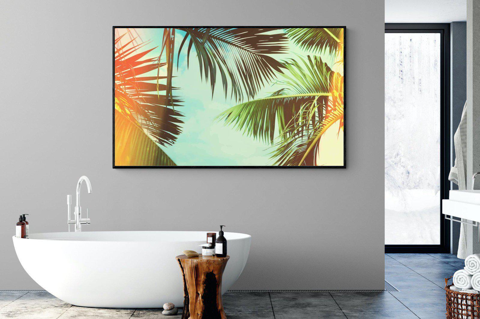 Heat-Wall_Art-180 x 110cm-Mounted Canvas-Black-Pixalot
