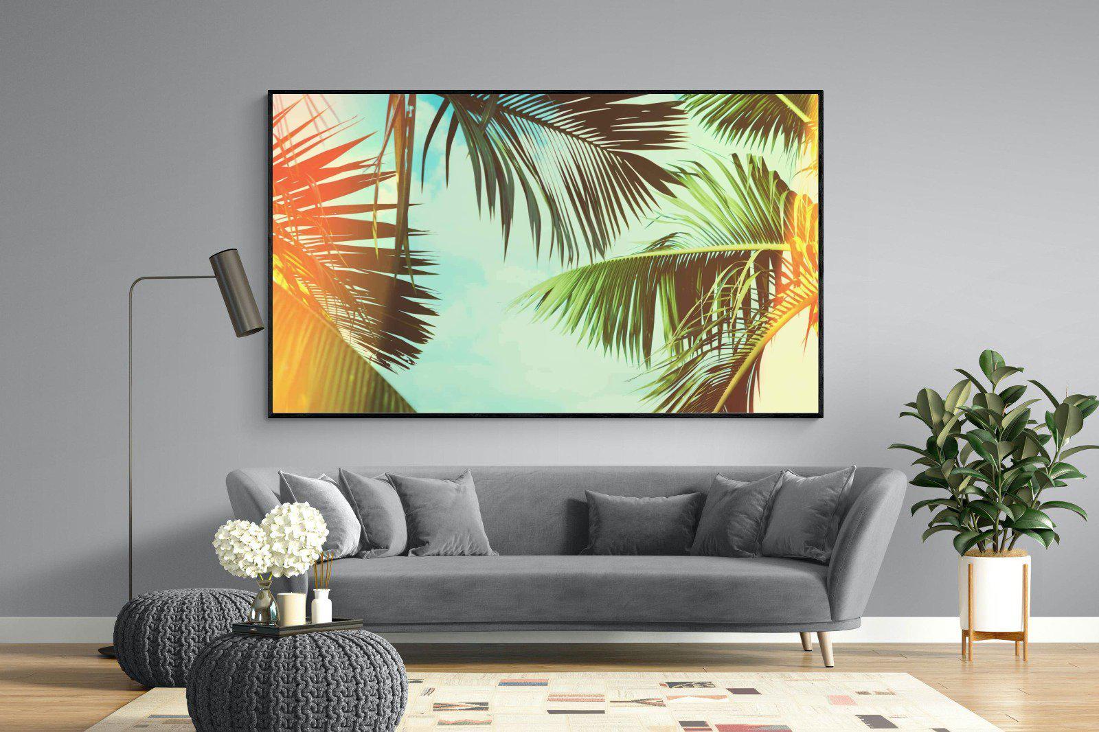 Heat-Wall_Art-220 x 130cm-Mounted Canvas-Black-Pixalot