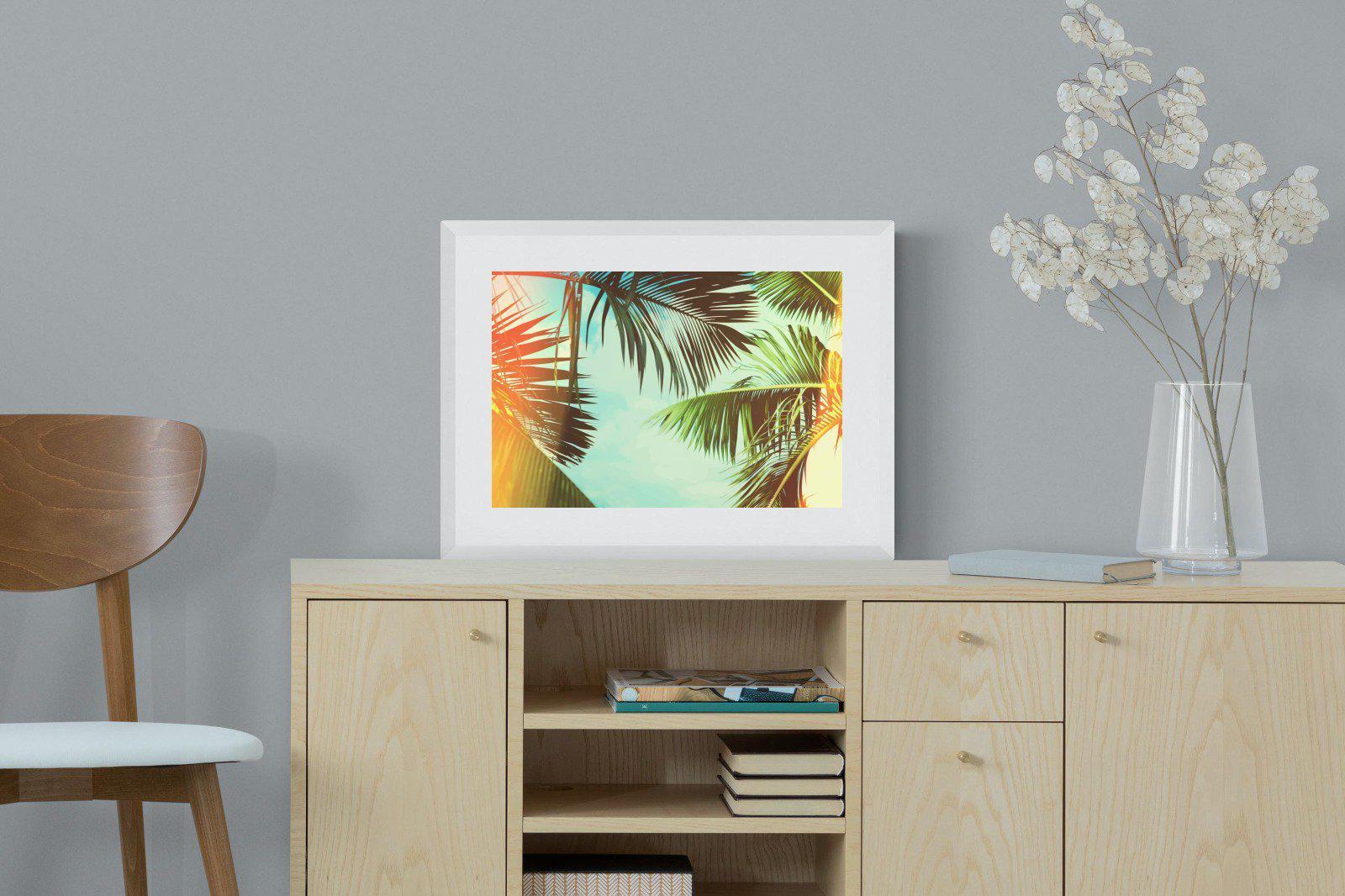 Heat-Wall_Art-60 x 45cm-Framed Print-White-Pixalot