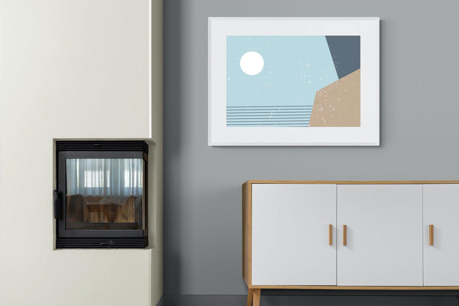 Henrik-Wall_Art-100 x 75cm-Framed Print-White-Pixalot