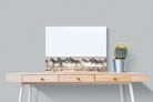 Herd Sprint-Wall_Art-80 x 60cm-Mounted Canvas-No Frame-Pixalot