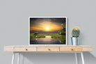 Heron Shed-Wall_Art-80 x 60cm-Mounted Canvas-White-Pixalot