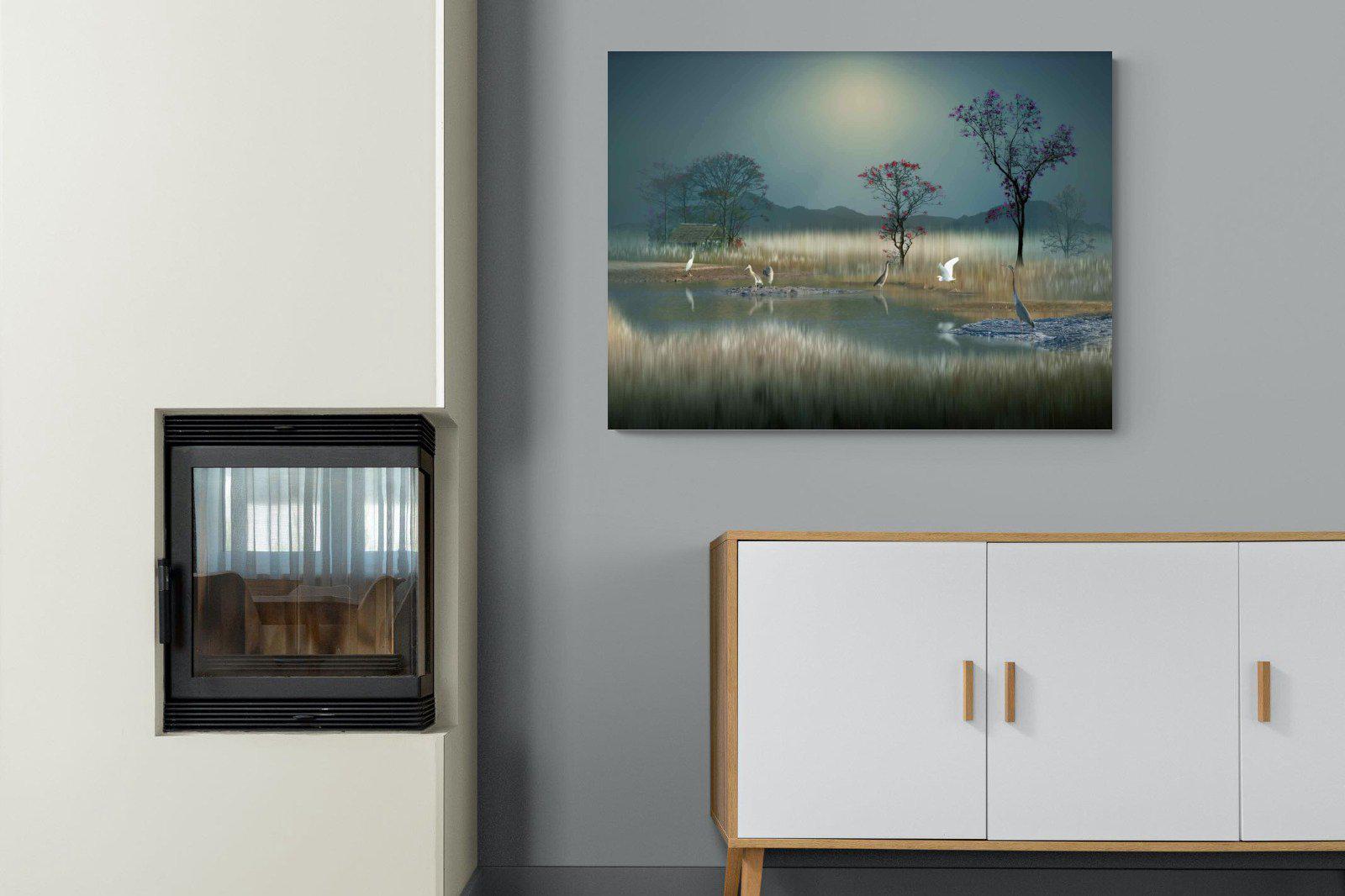 Hidden Calm-Wall_Art-100 x 75cm-Mounted Canvas-No Frame-Pixalot
