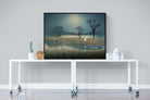 Hidden Calm-Wall_Art-120 x 90cm-Mounted Canvas-Black-Pixalot