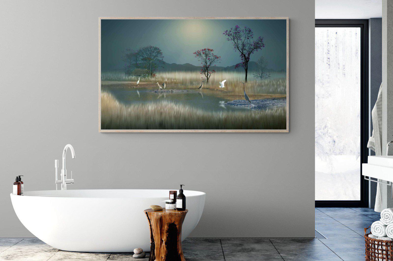 Hidden Calm-Wall_Art-180 x 110cm-Mounted Canvas-Wood-Pixalot