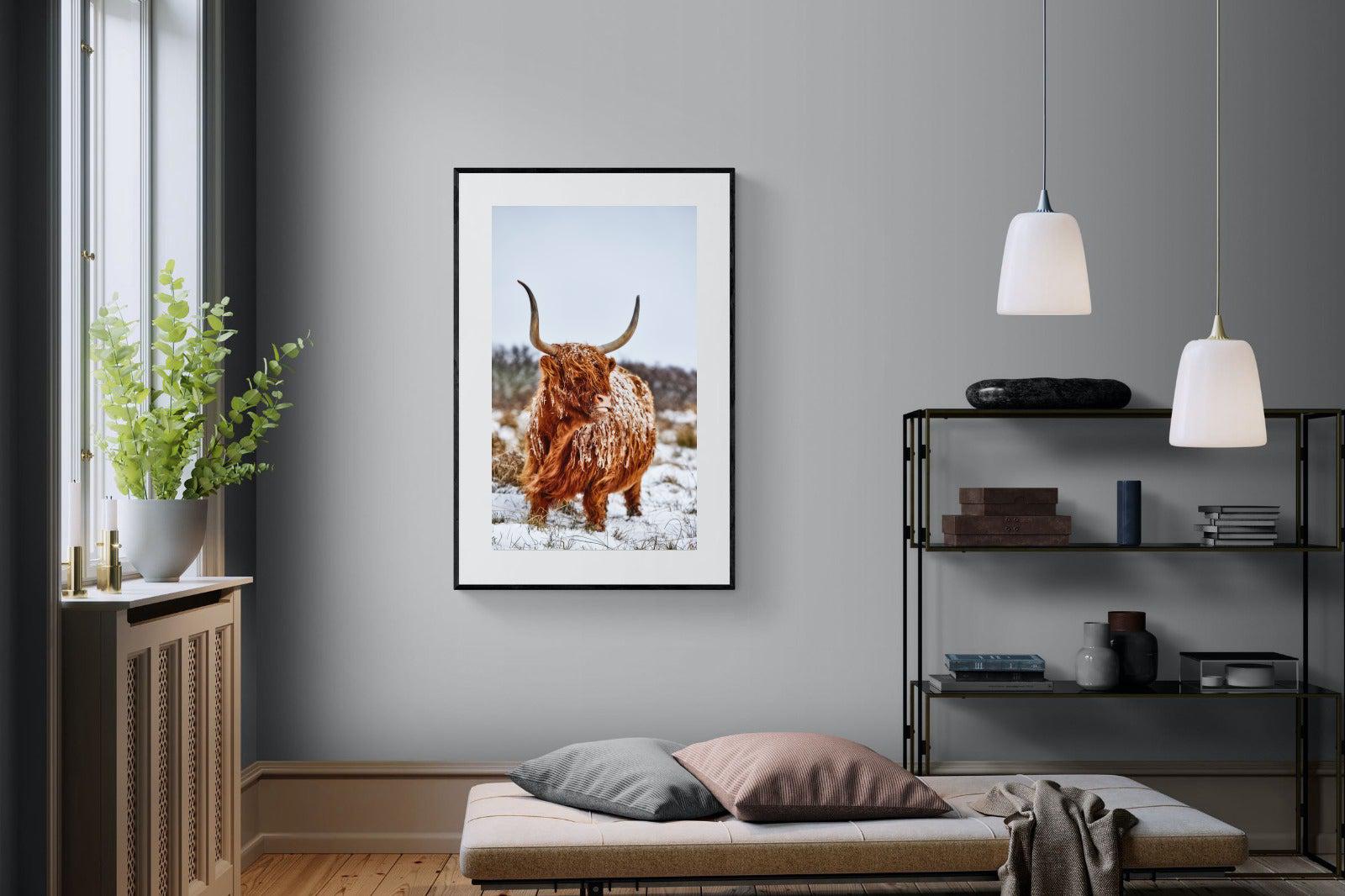 Highlander-Wall_Art-100 x 150cm-Framed Print-Black-Pixalot