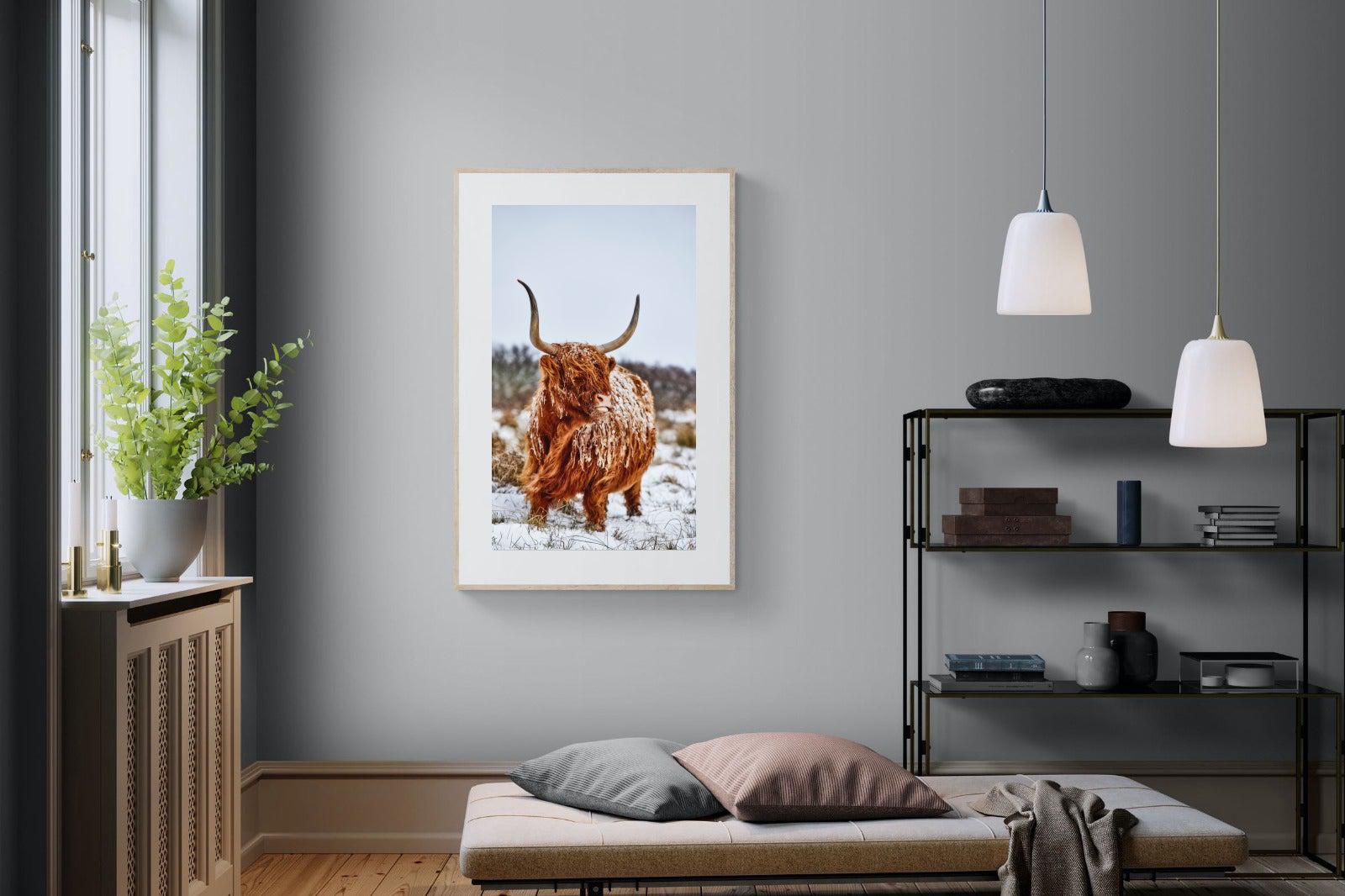 Highlander-Wall_Art-100 x 150cm-Framed Print-Wood-Pixalot