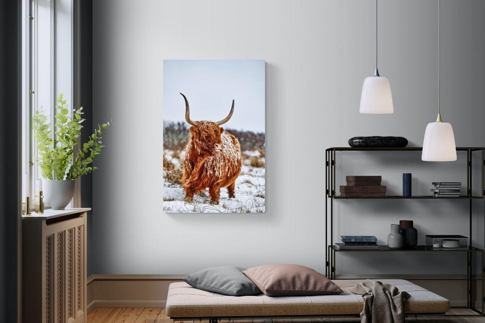 Highlander-Wall_Art-100 x 150cm-Mounted Canvas-No Frame-Pixalot