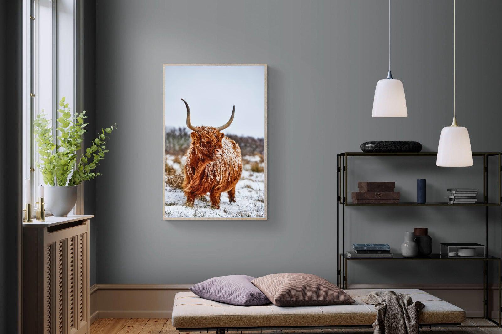 Highlander-Wall_Art-100 x 150cm-Mounted Canvas-Wood-Pixalot