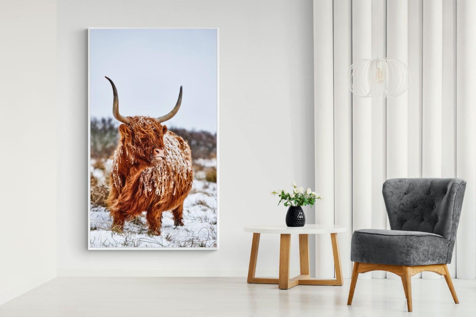 Highlander-Wall_Art-130 x 220cm-Mounted Canvas-White-Pixalot