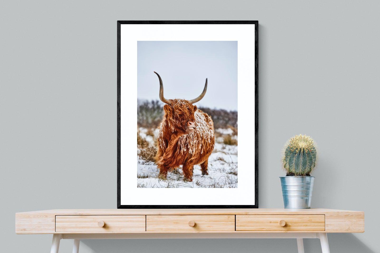 Highlander-Wall_Art-75 x 100cm-Framed Print-Black-Pixalot