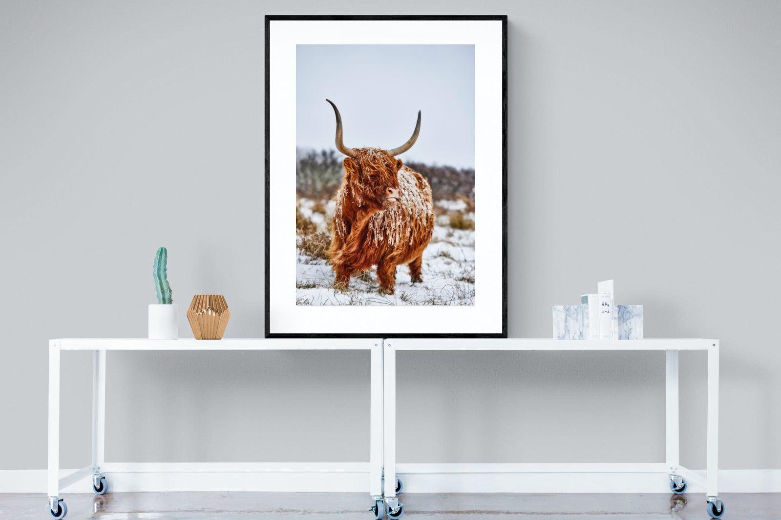 Highlander-Wall_Art-90 x 120cm-Framed Print-Black-Pixalot