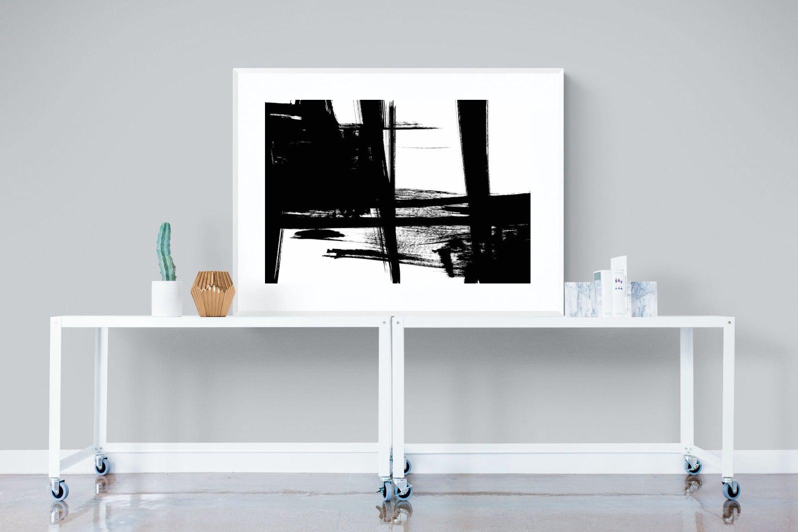 Hijinks-Wall_Art-120 x 90cm-Framed Print-White-Pixalot