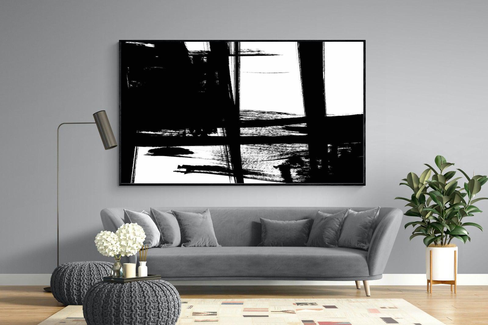 Hijinks-Wall_Art-220 x 130cm-Mounted Canvas-Black-Pixalot