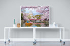 Himeji Castle-Wall_Art-120 x 90cm-Mounted Canvas-White-Pixalot