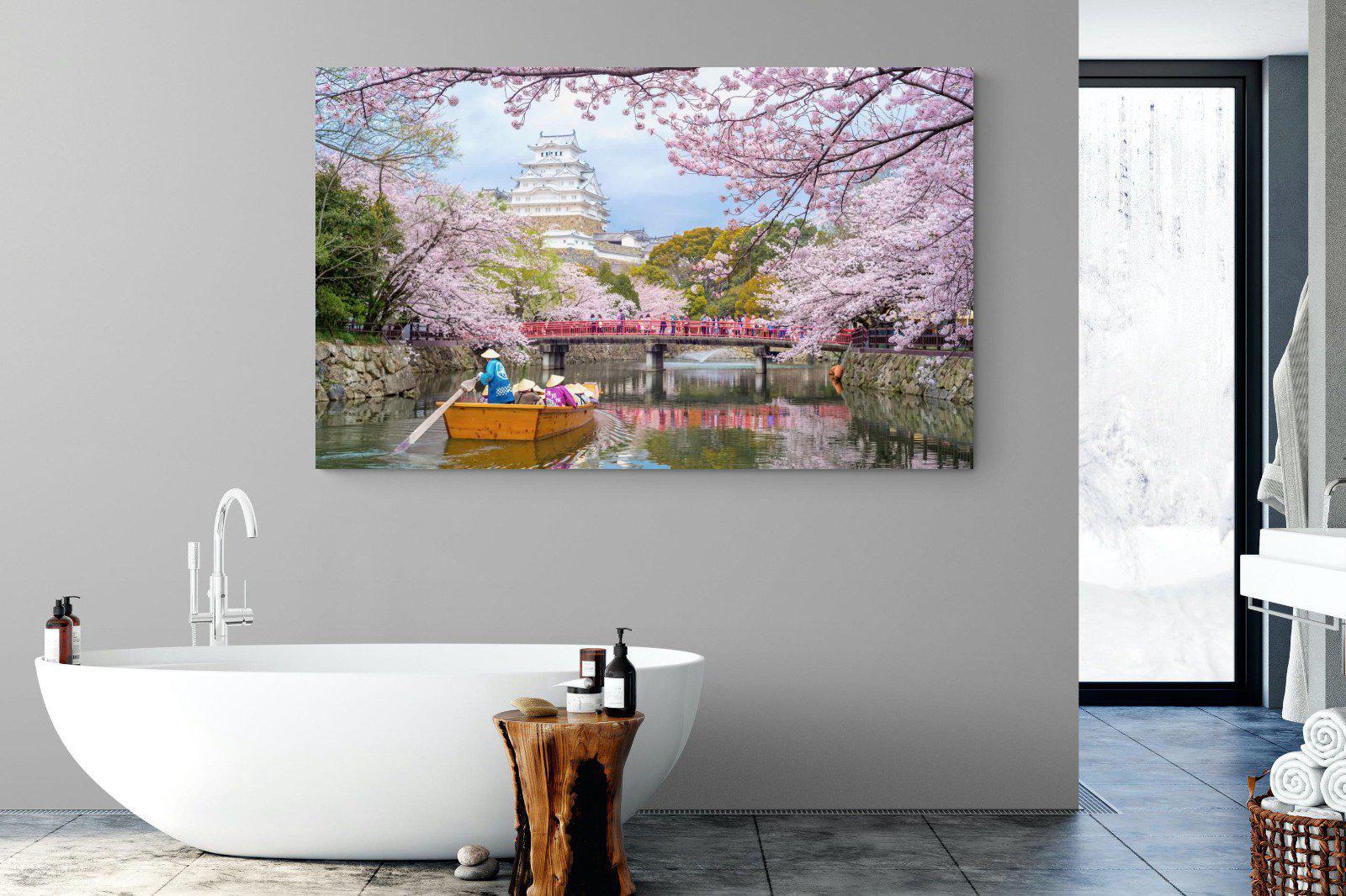 Himeji Castle-Wall_Art-180 x 110cm-Mounted Canvas-No Frame-Pixalot