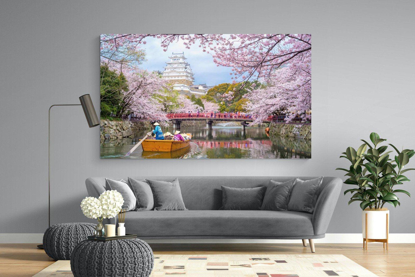 Himeji Castle-Wall_Art-220 x 130cm-Mounted Canvas-No Frame-Pixalot