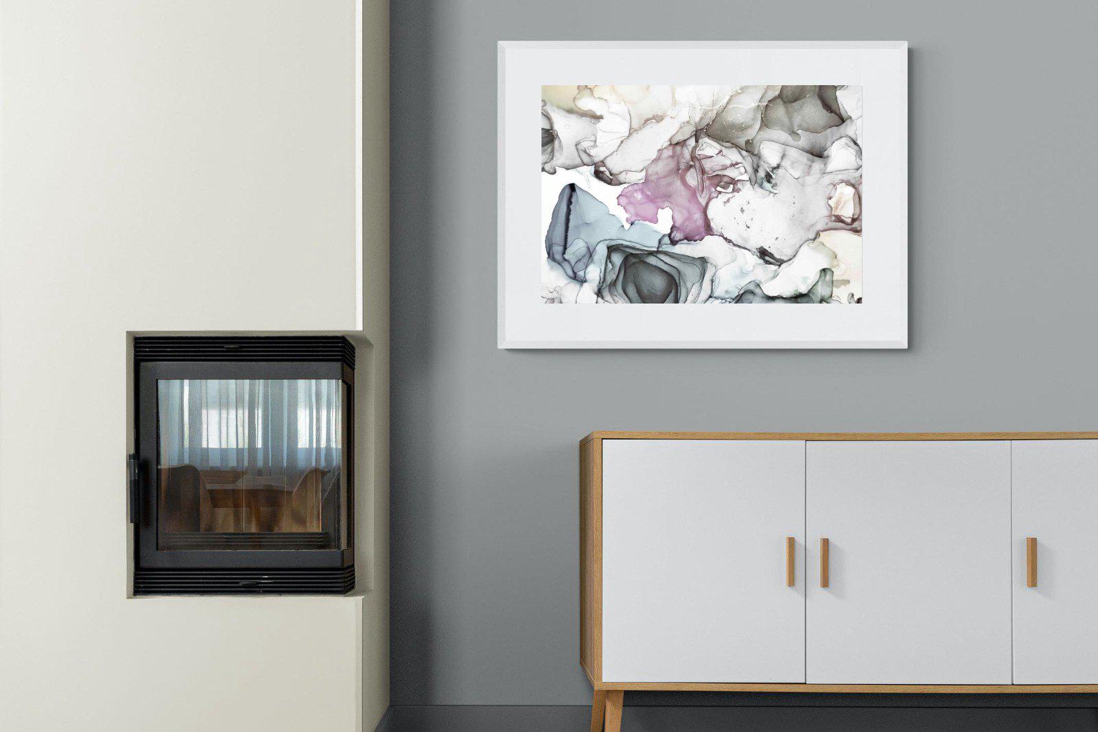 Hint-Wall_Art-100 x 75cm-Framed Print-White-Pixalot