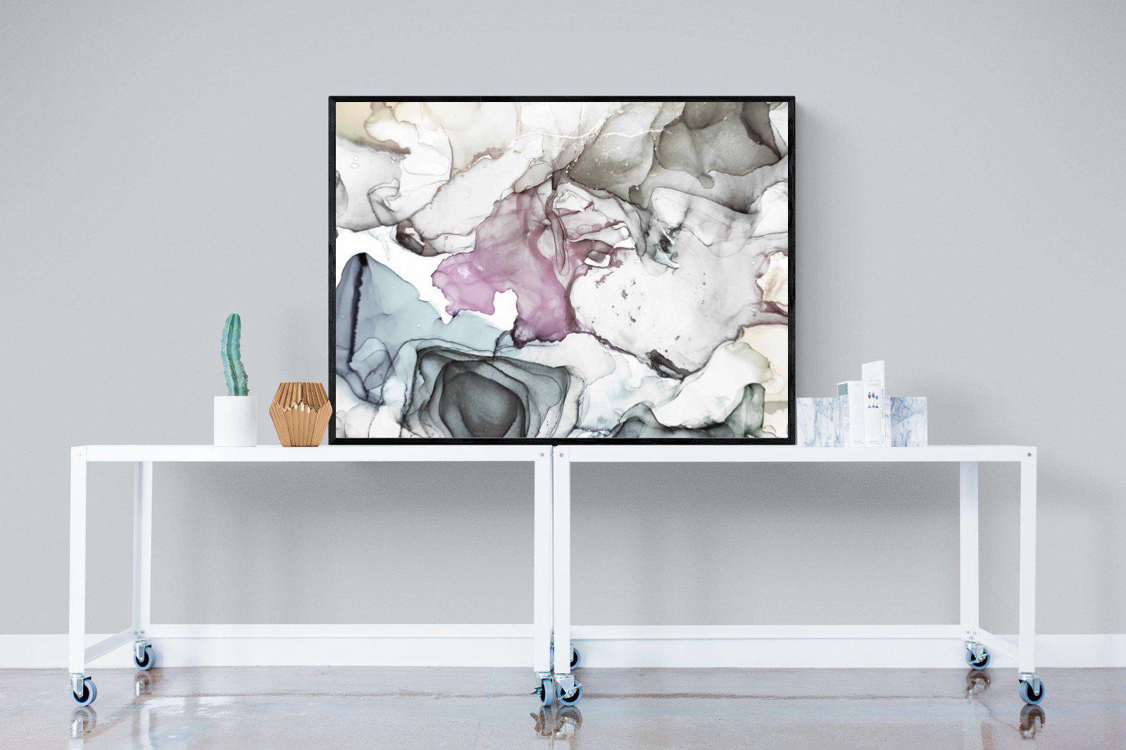 Hint-Wall_Art-120 x 90cm-Mounted Canvas-Black-Pixalot
