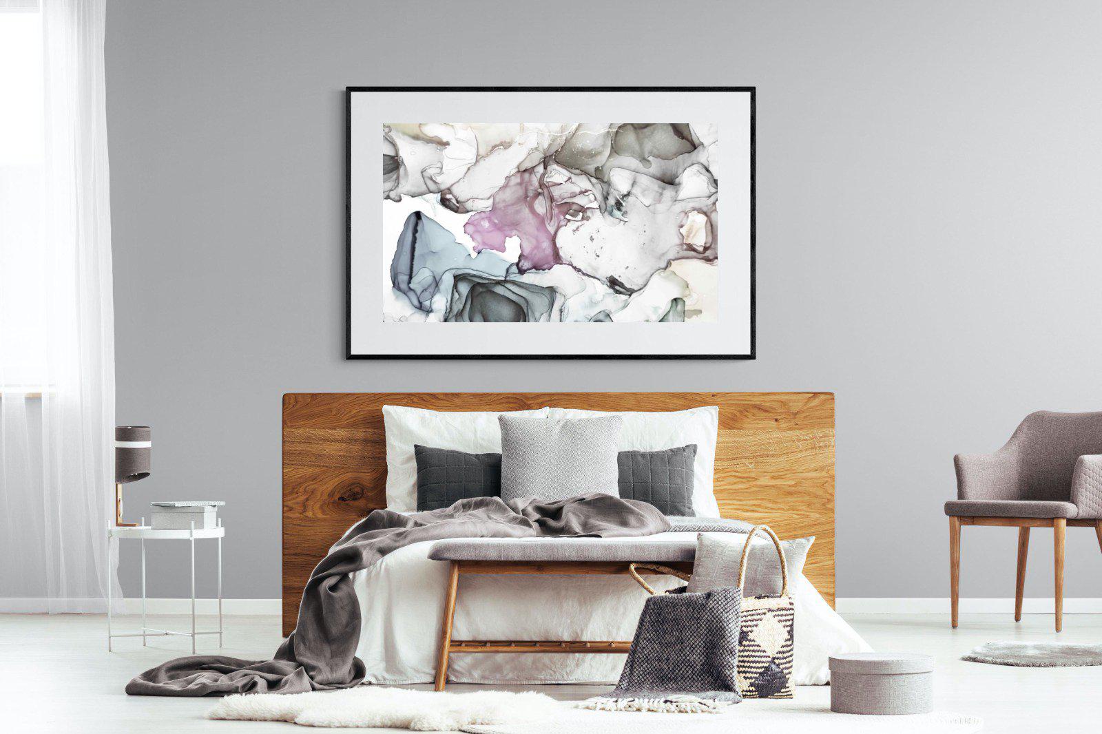 Hint-Wall_Art-150 x 100cm-Framed Print-Black-Pixalot