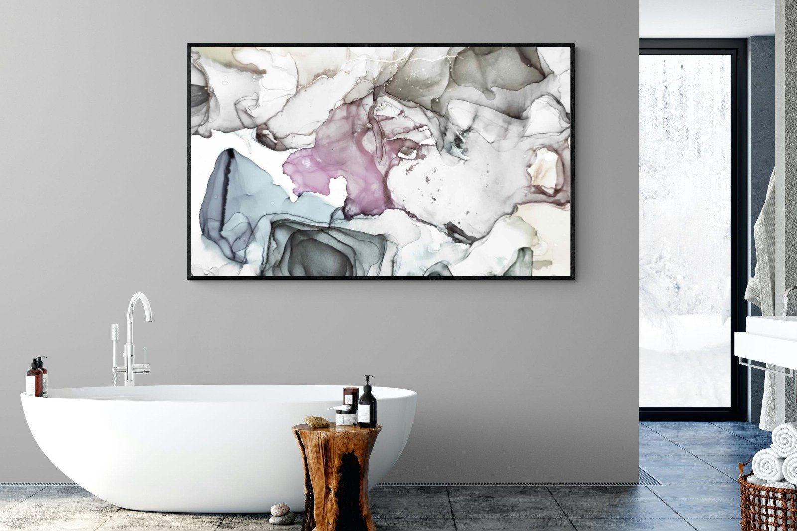 Hint-Wall_Art-180 x 110cm-Mounted Canvas-Black-Pixalot