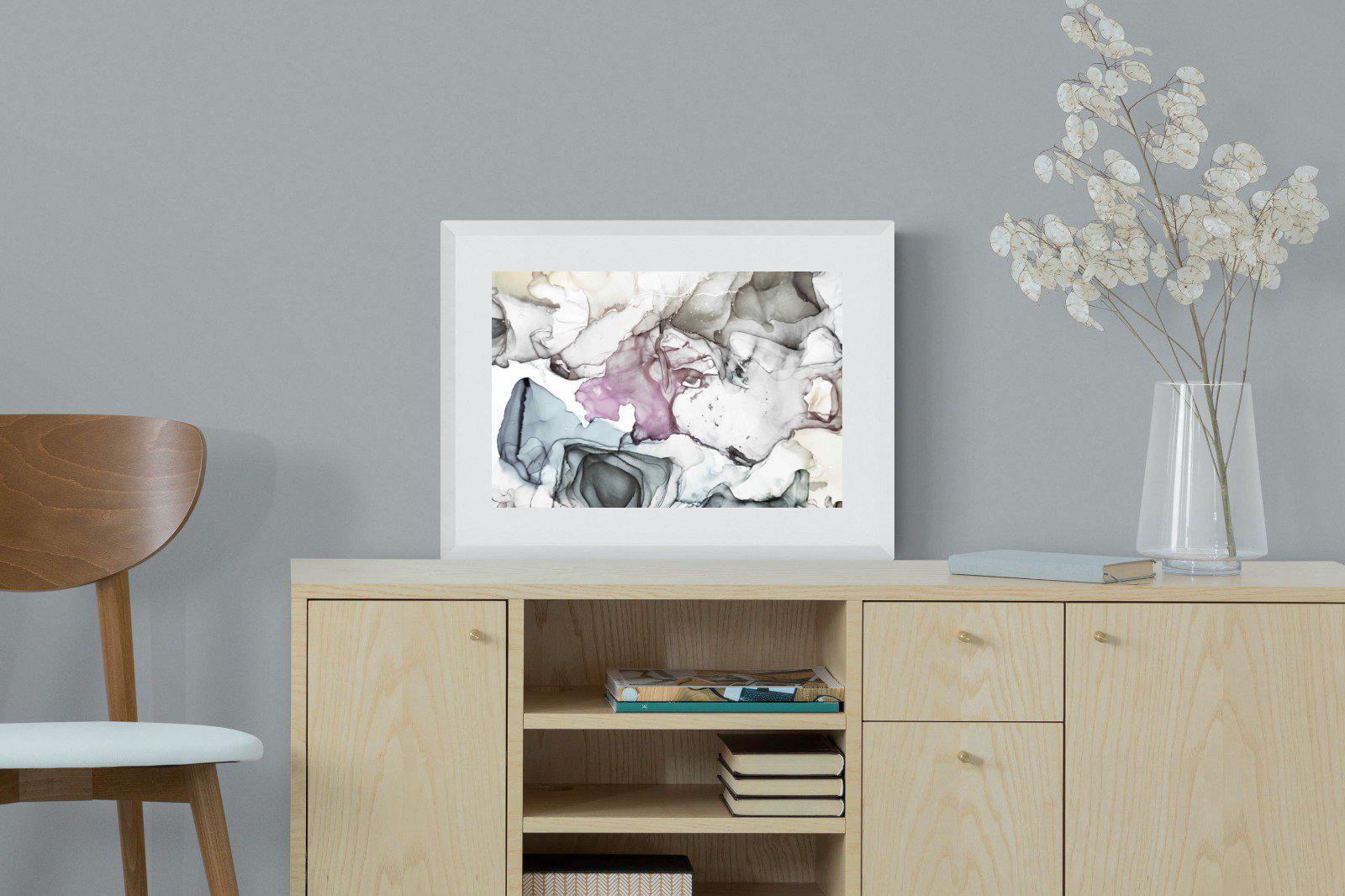 Hint-Wall_Art-60 x 45cm-Framed Print-White-Pixalot