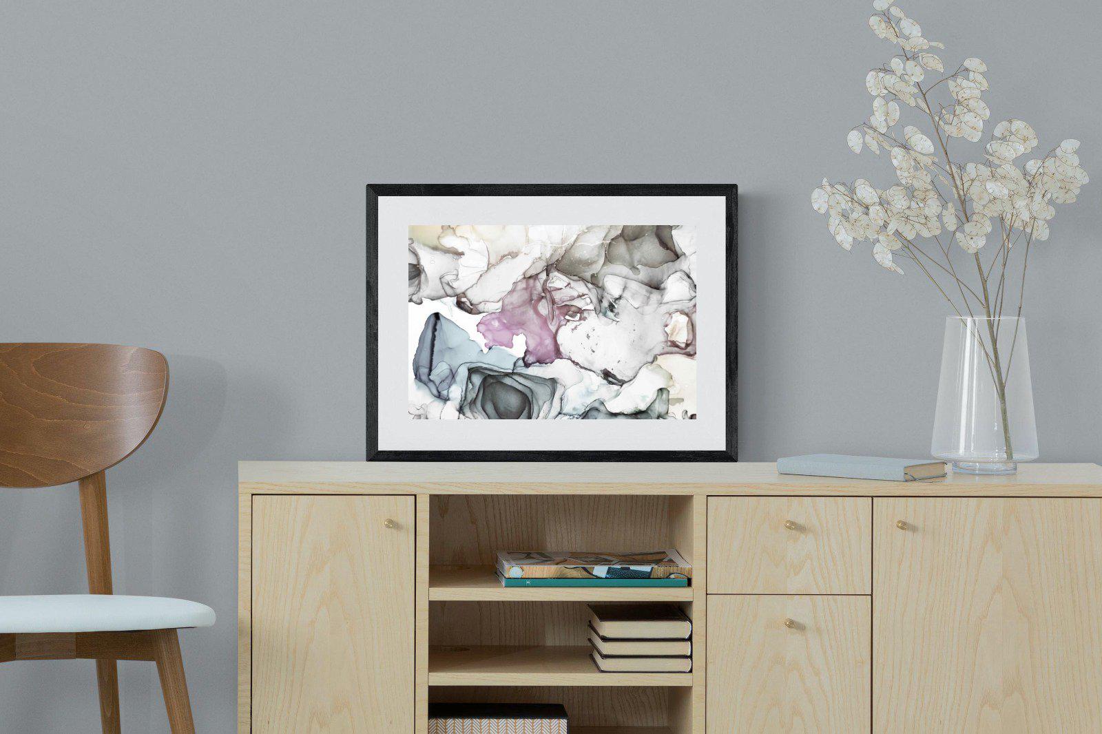Hint-Wall_Art-60 x 45cm-Framed Print-Black-Pixalot