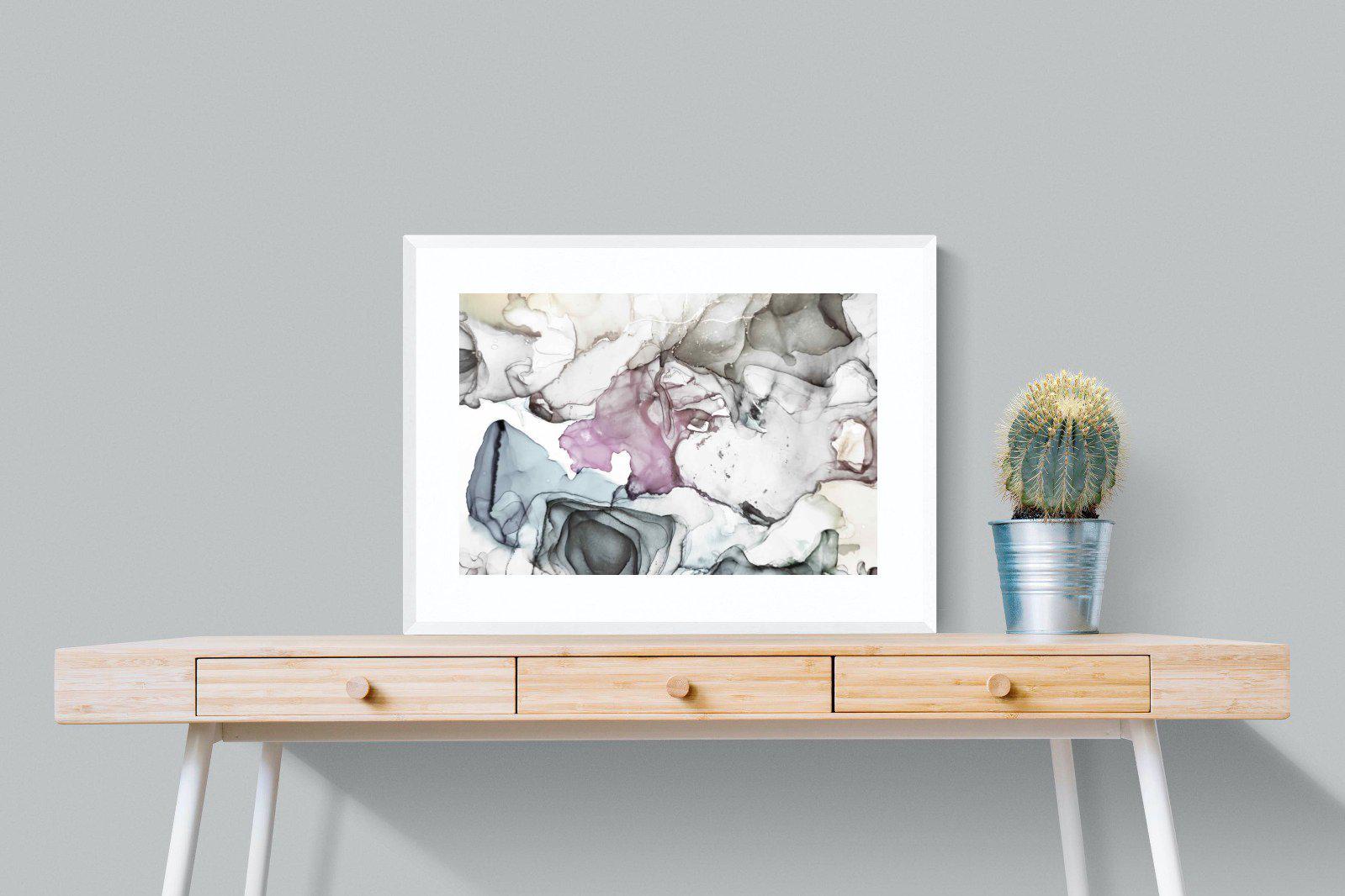 Hint-Wall_Art-80 x 60cm-Framed Print-White-Pixalot