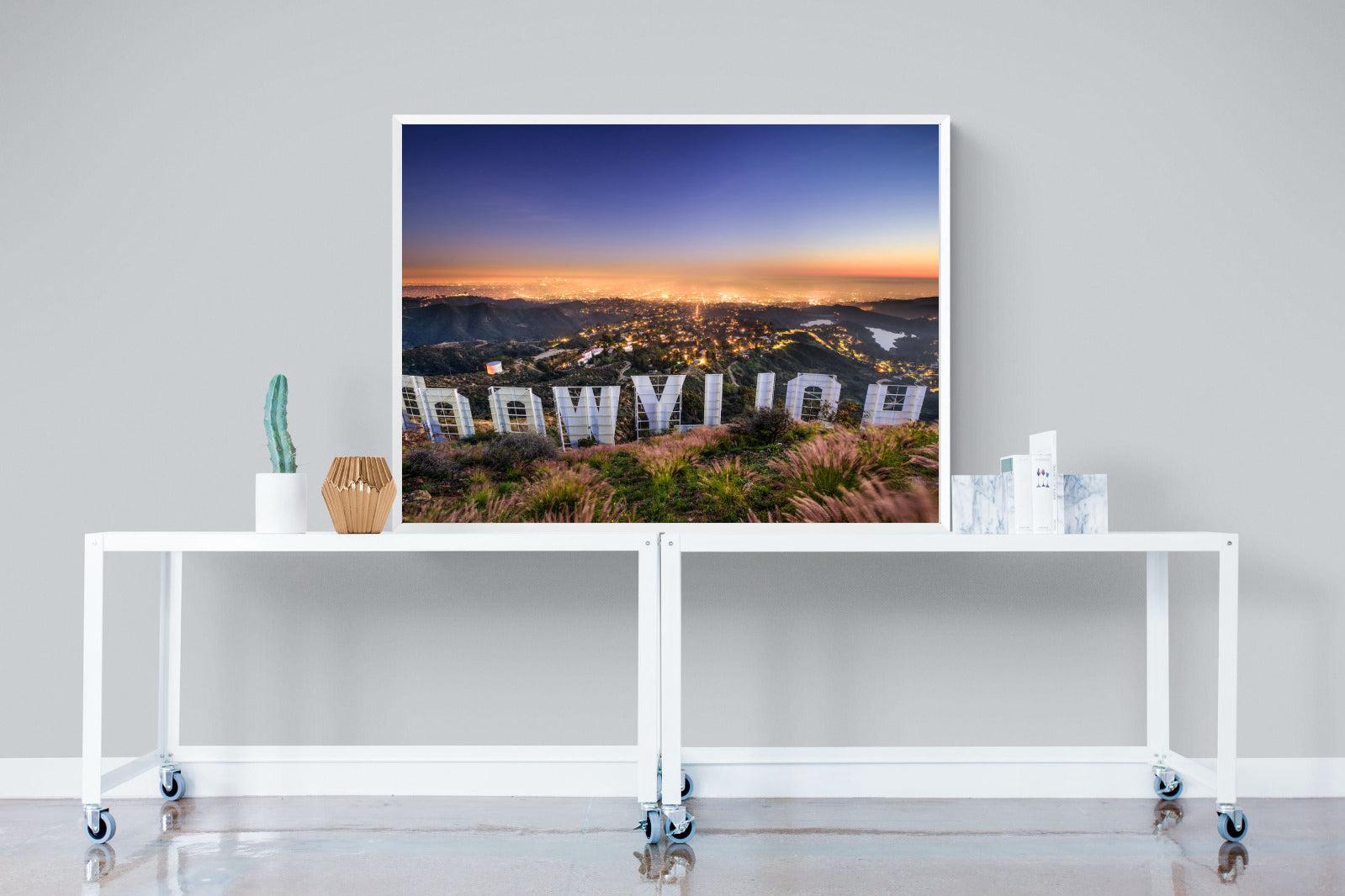 Hollywood-Wall_Art-120 x 90cm-Mounted Canvas-White-Pixalot