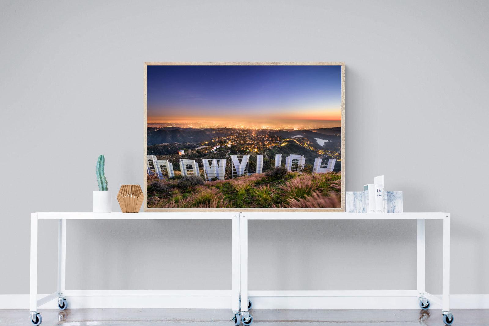 Hollywood-Wall_Art-120 x 90cm-Mounted Canvas-Wood-Pixalot