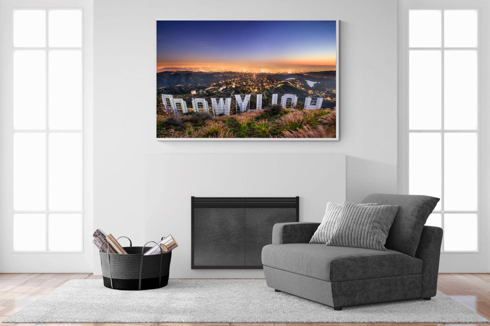 Hollywood-Wall_Art-150 x 100cm-Mounted Canvas-White-Pixalot