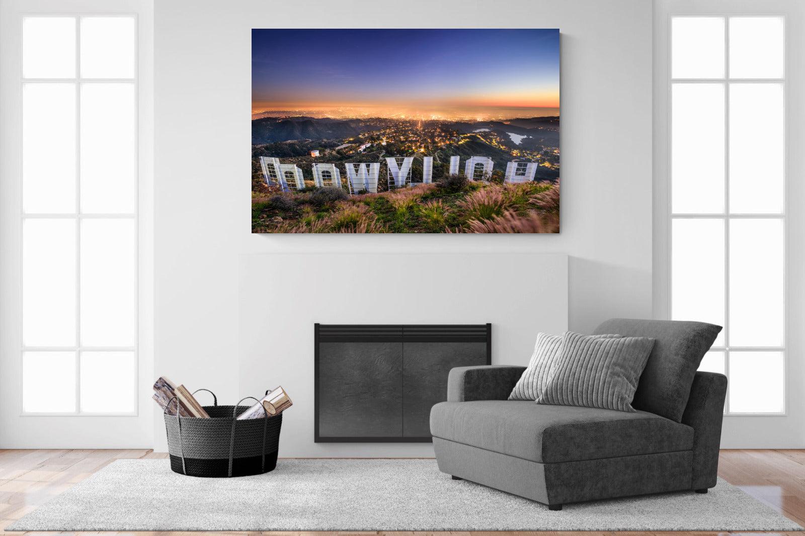 Hollywood-Wall_Art-150 x 100cm-Mounted Canvas-No Frame-Pixalot