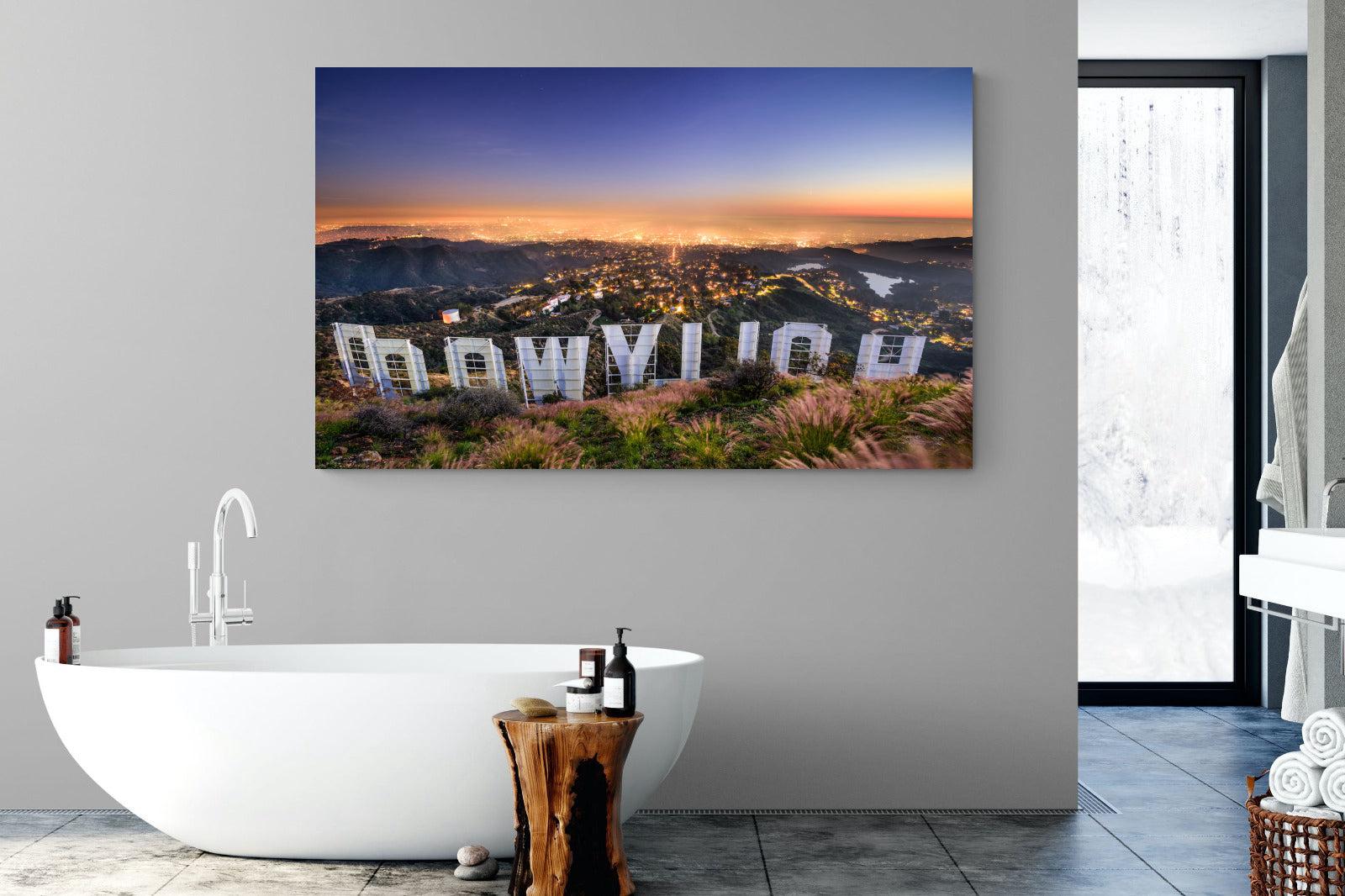 Hollywood-Wall_Art-180 x 110cm-Mounted Canvas-No Frame-Pixalot