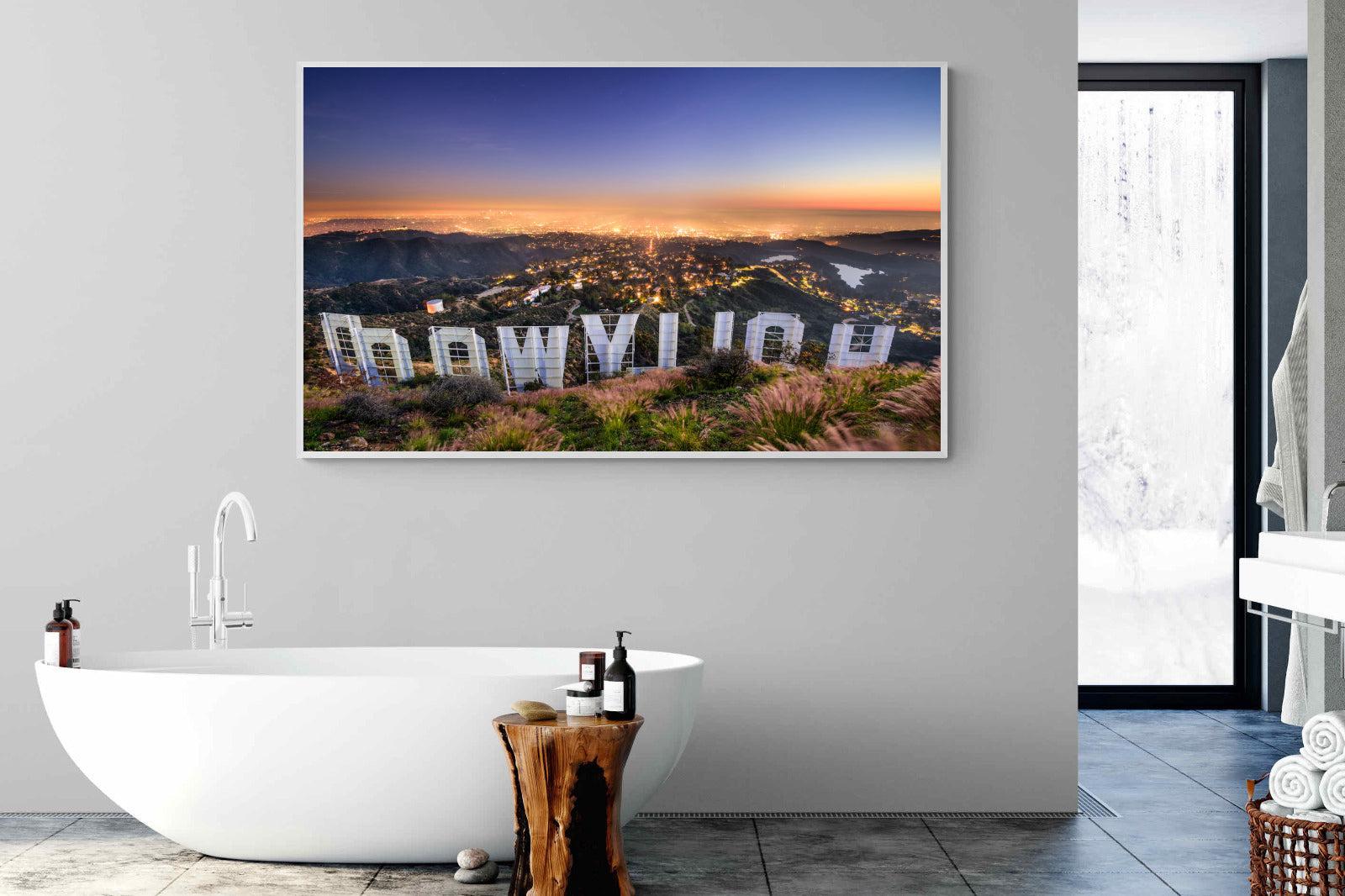Hollywood-Wall_Art-180 x 110cm-Mounted Canvas-White-Pixalot