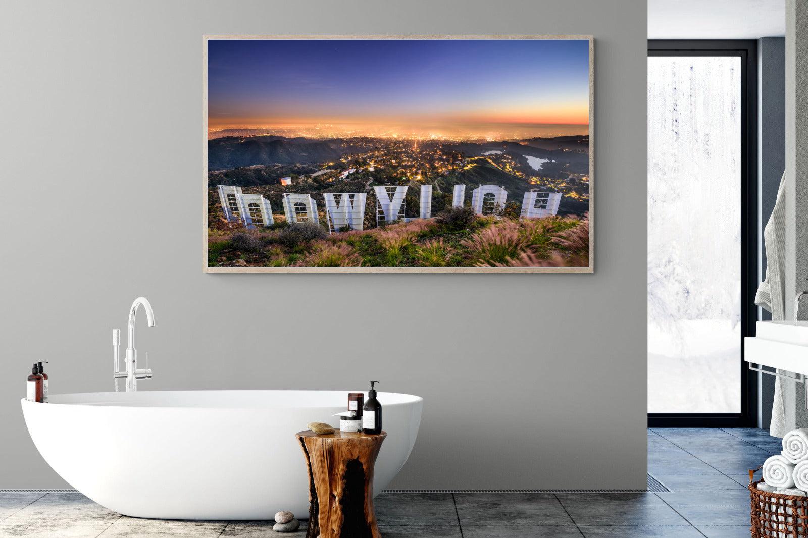 Hollywood-Wall_Art-180 x 110cm-Mounted Canvas-Wood-Pixalot