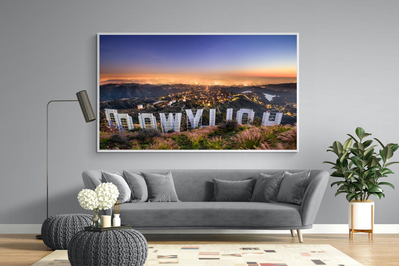 Hollywood-Wall_Art-220 x 130cm-Mounted Canvas-White-Pixalot