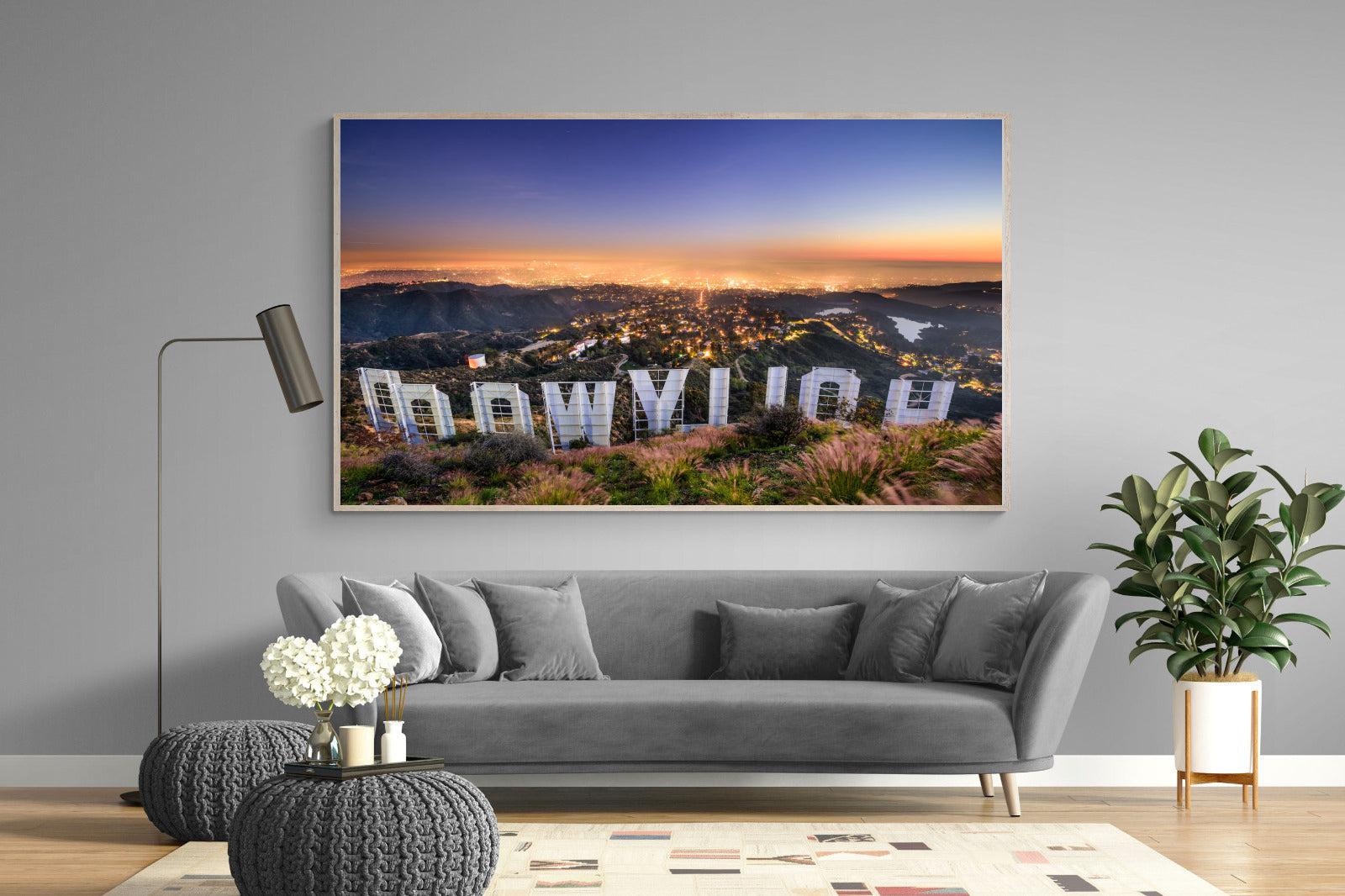 Hollywood-Wall_Art-220 x 130cm-Mounted Canvas-Wood-Pixalot