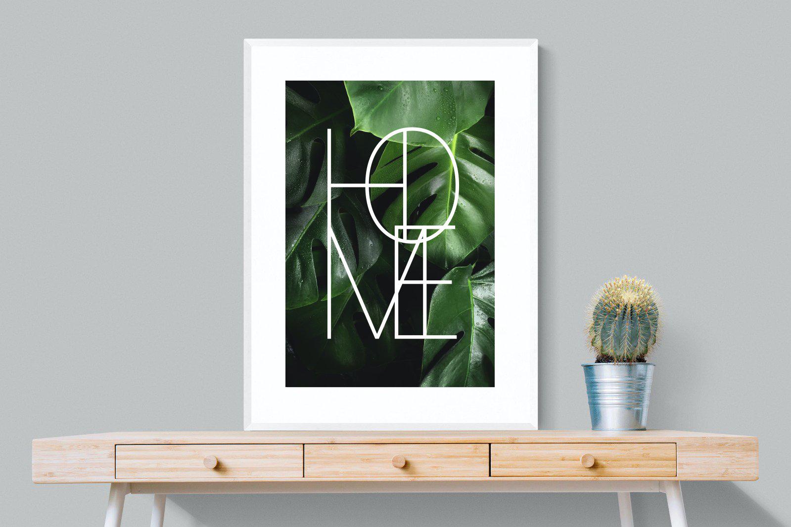 Home-Wall_Art-75 x 100cm-Framed Print-White-Pixalot