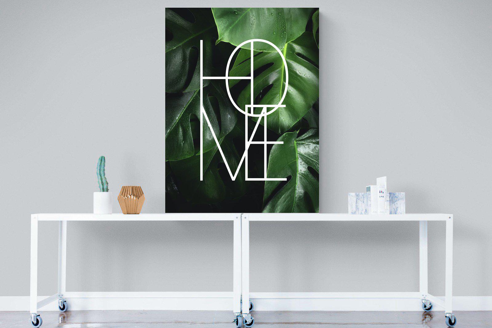 Home-Wall_Art-90 x 120cm-Mounted Canvas-No Frame-Pixalot