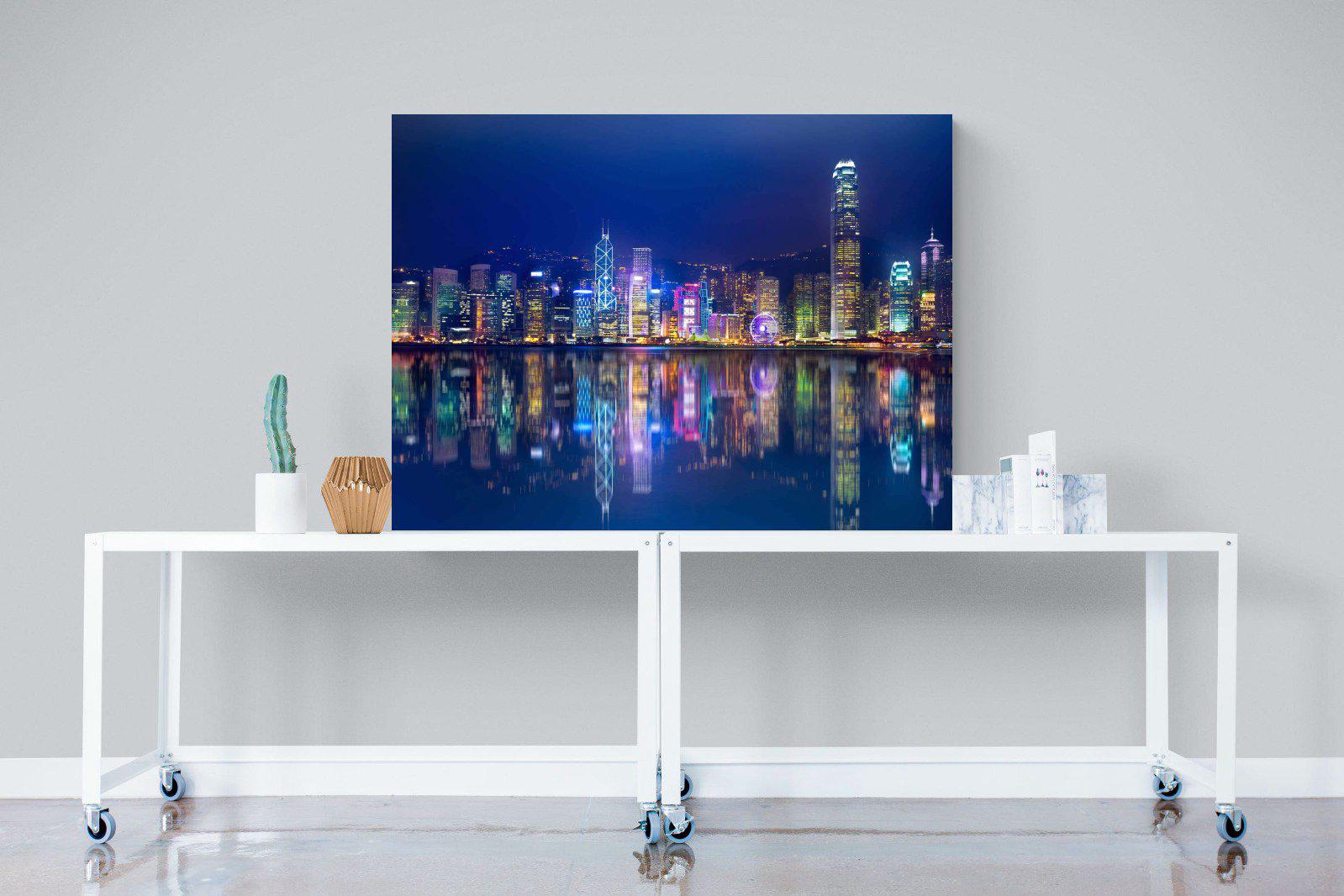 Hong Kong-Wall_Art-120 x 90cm-Mounted Canvas-No Frame-Pixalot