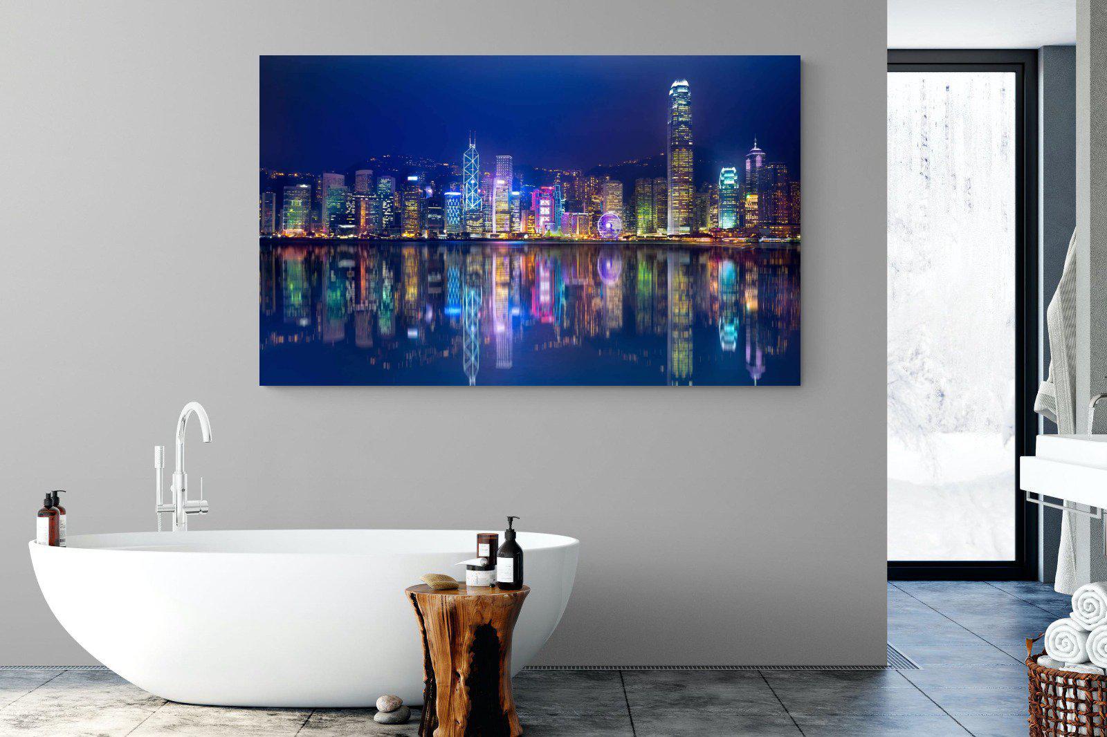Hong Kong-Wall_Art-180 x 110cm-Mounted Canvas-No Frame-Pixalot