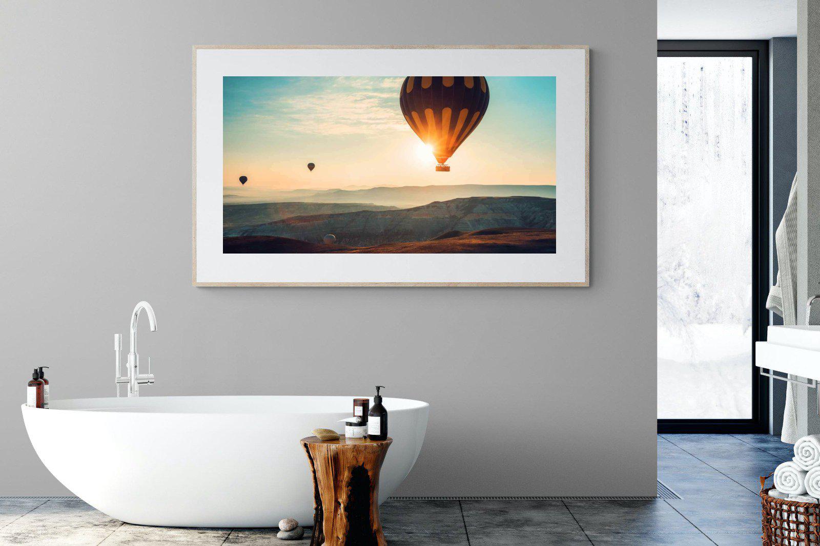 Hot Air-Wall_Art-180 x 110cm-Framed Print-Wood-Pixalot