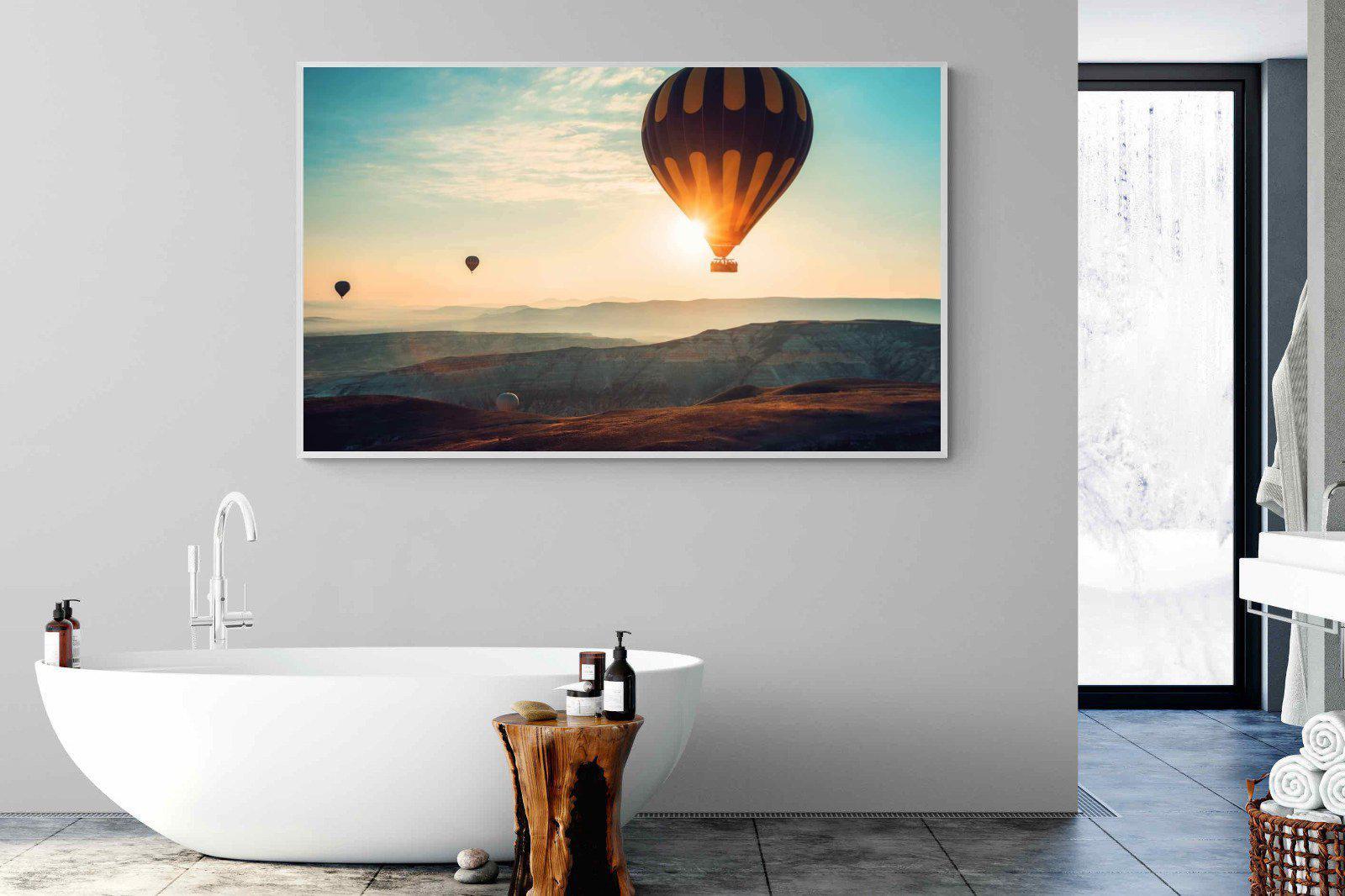Hot Air-Wall_Art-180 x 110cm-Mounted Canvas-White-Pixalot