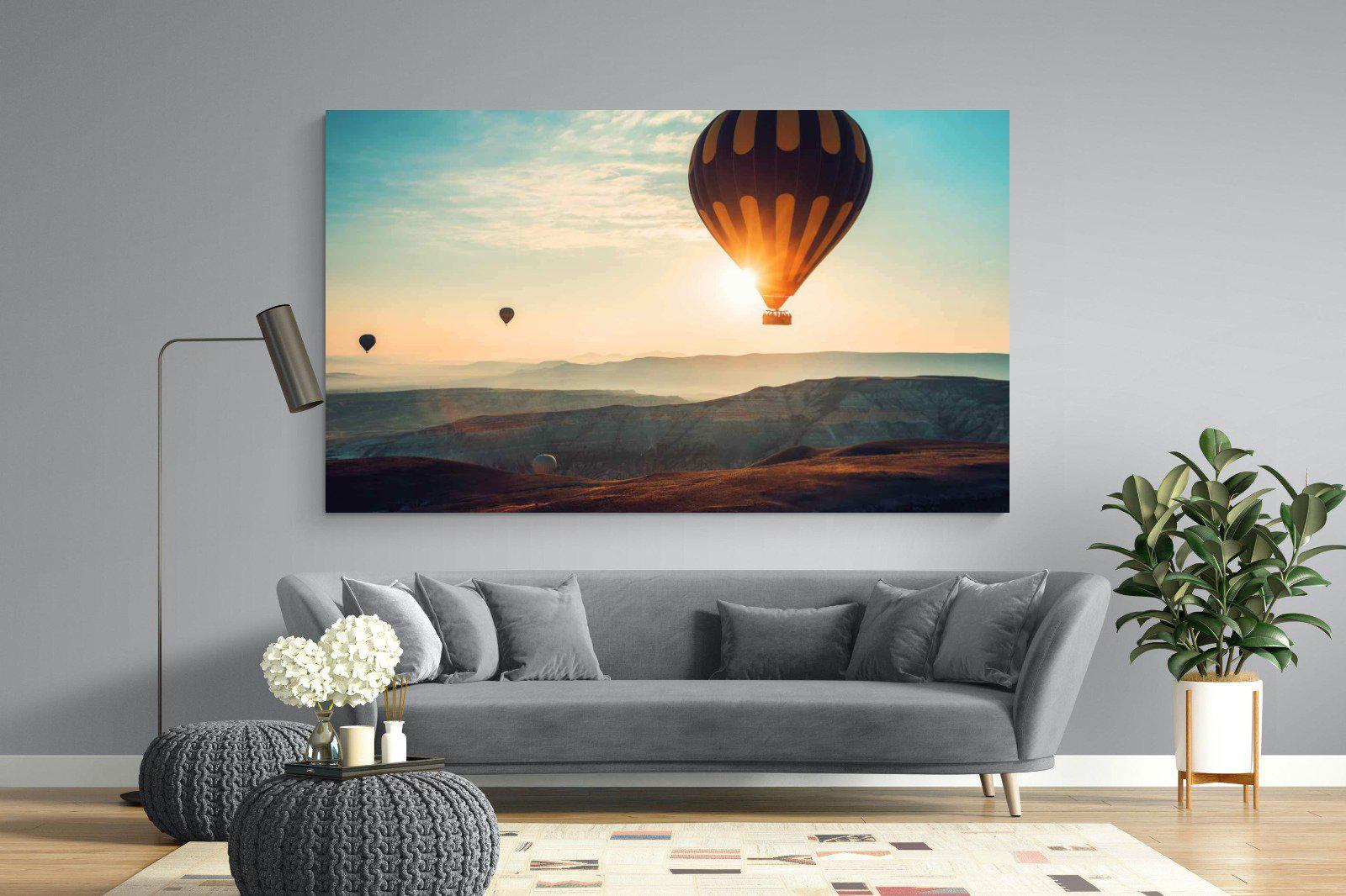 Hot Air-Wall_Art-220 x 130cm-Mounted Canvas-No Frame-Pixalot