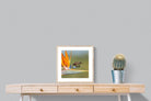 Hummingbird-Wall_Art-50 x 50cm-Framed Print-Wood-Pixalot