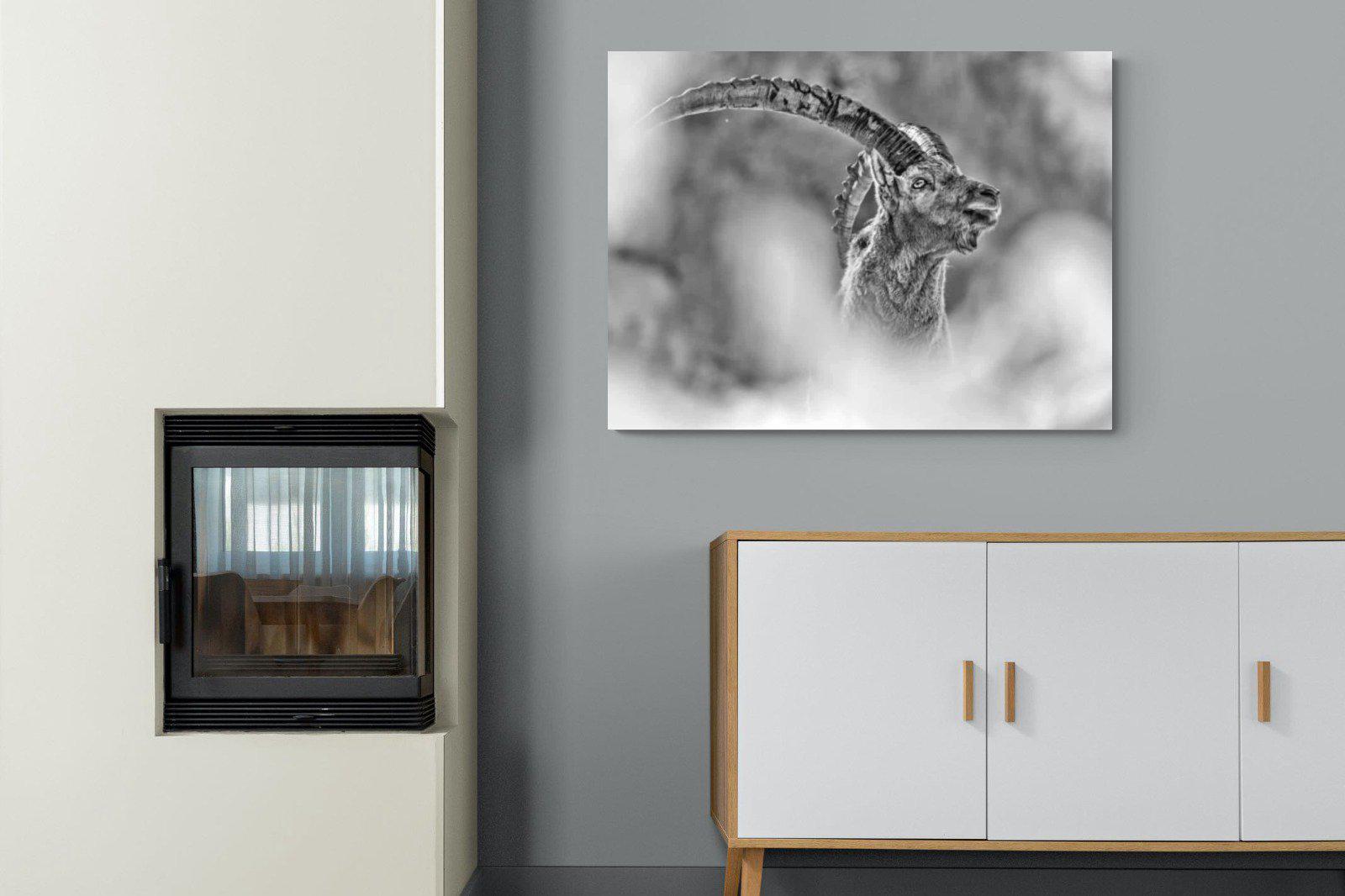 Ibex-Wall_Art-100 x 75cm-Mounted Canvas-No Frame-Pixalot