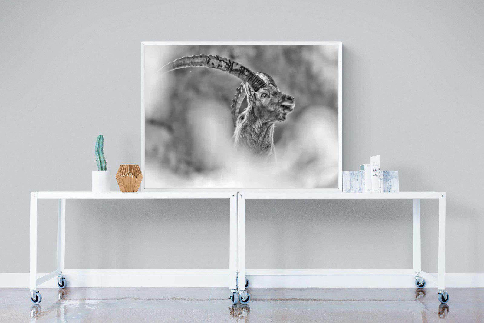 Ibex-Wall_Art-120 x 90cm-Mounted Canvas-White-Pixalot